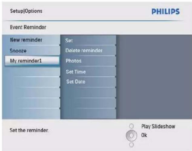 PHILIPS SPF2027 - Selection d'une photo de rappel - 3