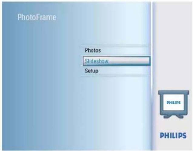 PHILIPS SPF2027 - Selection d'un effet de transition - 1