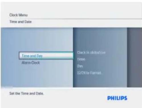 PHILIPS 8FF3FPW - Accès aux menus - 2