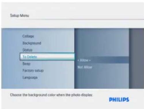 PHILIPS 8FF3FPW - Permission de suppression - 2