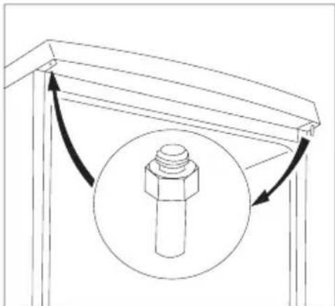 ELECTROLUX EUC19002W - Spreminanje strani odpiranja vrat - 2