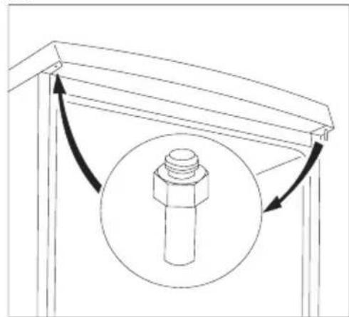 ELECTROLUX EUC19002W - Réversibilité de la porte - 2
