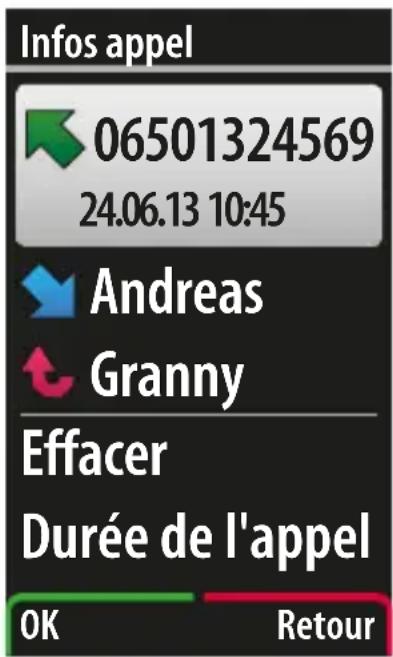 EMPORIA Connect V88_001 - Rappeler un numéro à partir de la liste d'appels - 6