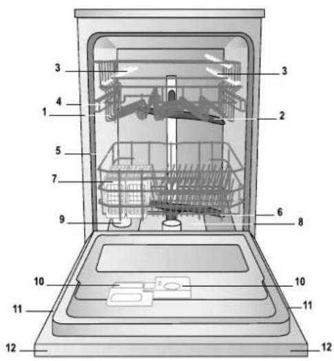 HOTPOINT-ARISTON LFS 115 A IXHA - Visão deconjunto - 1