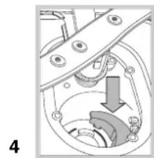 HOTPOINT-ARISTON LFS 115 A IXHA - Limpar os filtros - 4