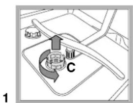 HOTPOINT-ARISTON LFS 115 A IXHA - Reinigung der Filtersiebe - 1