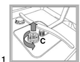 HOTPOINT-ARISTON LFS 115 A IXHA - Limpiar los filtros - 1