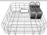 HOTPOINT-ARISTON LFFA+ 8H141 X EU - Lower rack and cutlery basket - 6