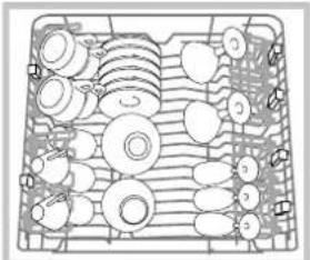 HOTPOINT-ARISTON LFFA+ 8H141 X EU - Upper rack - 1