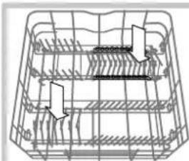 HOTPOINT-ARISTON LFFA+ 8H141 X EU - Unterer Korb und Besteckkorb - 3