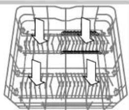 HOTPOINT-ARISTON LFFA+ 8H141 X EU - Unterer Korb und Besteckkorb - 4