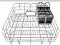 HOTPOINT-ARISTON LFFA+ 8H141 X EU - Unterer Korb und Besteckkorb - 6
