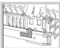 HOTPOINT-ARISTON LFFA+ 8H141 EU - Régler la hauteur du panier supérieur - 2