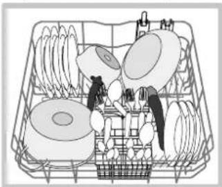 HOTPOINT-ARISTON LFFA+ 8H141 EU - Panier inférieur et panier à couverts - 1