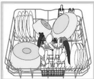 HOTPOINT-ARISTON LFFA+ 8H141 EU - Onderrek en bestekkorf - 1