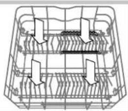 HOTPOINT-ARISTON LFFA+ 8H141 EU - Lower rack and cutlery basket - 4