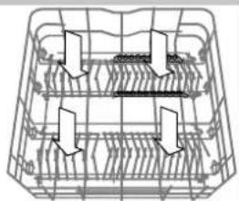 HOTPOINT-ARISTON LFFA+ 8H141 EU - Unterer Korb und Besteckkorb - 4