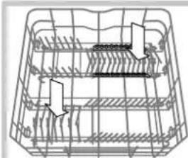 HOTPOINT-ARISTON LFFA+ 8H141 EU - Unterer Korb und Besteckkorb - 3