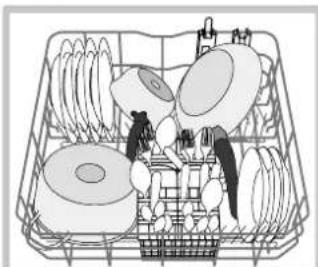 HOTPOINT-ARISTON LFFA+ 8H141 EU - Lower rack and cutlery basket - 1