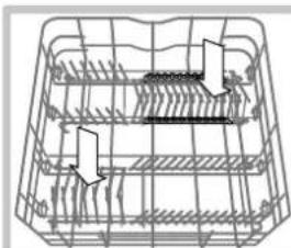 HOTPOINT-ARISTON LFFA+ 8H141 EU - Cesto inferior y cesto para cubiertos - 3
