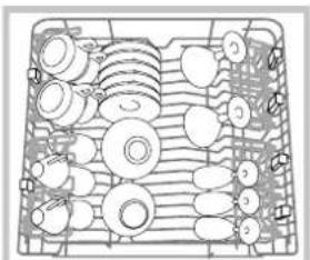 HOTPOINT-ARISTON LFFA+ 8H141 EU - Cesto superior - 1