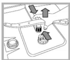 HOTPOINT-ARISTON LFFA+ 8H141 EU - Cleaning the sprayer arms - 2