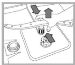HOTPOINT-ARISTON LFFA+ 8H141 EU - Püskürtüku kollarin temizlenmesi - 2