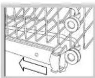 HOTPOINT-ARISTON LFFA+ 8H141 EU - Régler la hauteur du panier supérieur - 1