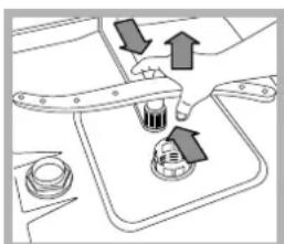 HOTPOINT-ARISTON LFFA+ 8H141 EU - Nettoyer les bras de lavage - 1