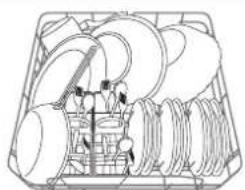 HOTPOINT-ARISTON LFF 815 EUHA.R - Voorbeelden van het inladen van het onderrek - 2