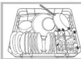 HOTPOINT-ARISTON LFF 815 EUHA.R - Exemplos de corregamento do cesto inferior. - 1