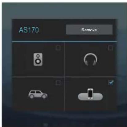 PHILIPS AS170 - Διαγραφή του AS170 από την Αρχική οθόνη - 2