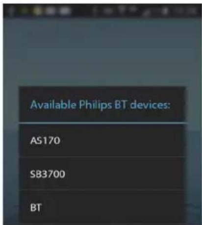 PHILIPS AS170 - Διαγραφή του AS170 από την Αρχική οθόνη - 1