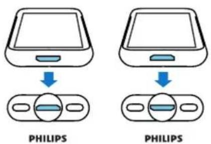 PHILIPS AS170 - Φόρτιση μέσω της υποδοχής micro USB - 1