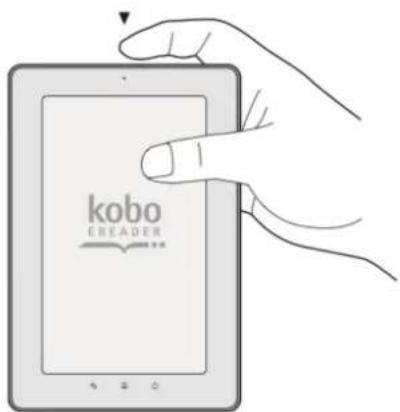 JABRA Vox - Mise en marche et arrêt de votre lecteur kobo vox - 1