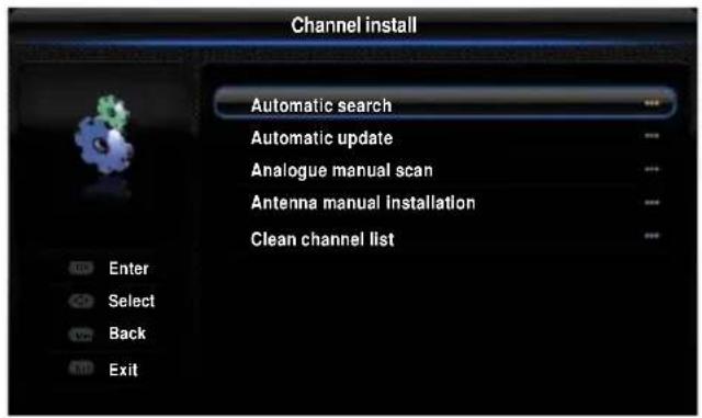 PEAQ PTV552403S - On screen display - 2