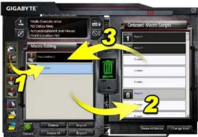 GIGABYTE Aivia K8100 V2 - Macro editor - 2