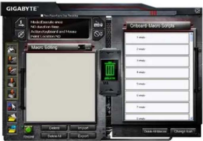 GIGABYTE Aivia K8100 V2 - Edytor Macro - 1