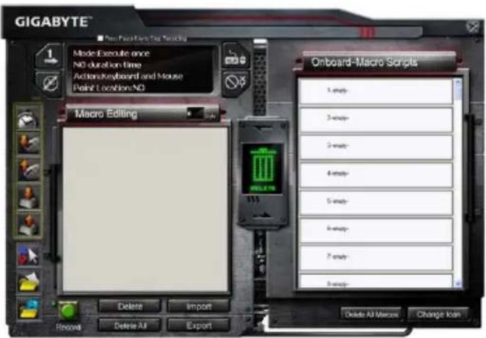 GIGABYTE Aivia K8100 V2 - Éditeur de Macro - 1