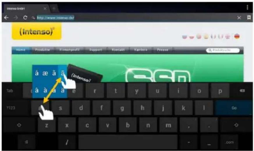 INTENSO TAB 1004 - Instrimento di caratteri speciali - 1