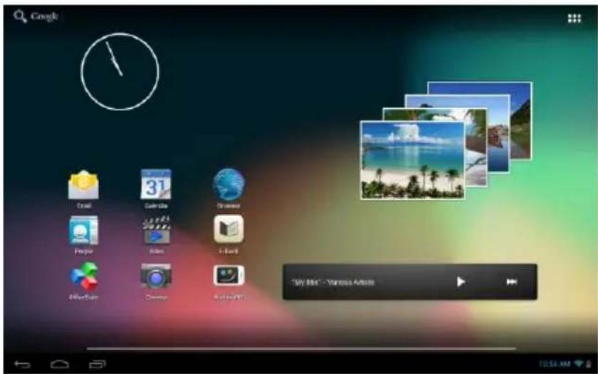 INTENSO TAB 1004 - 10.) Ekran startowy - 1