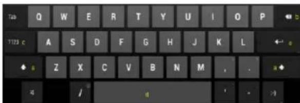 INTENSO TAB 1004 - Utilização do teclado virtual - 1