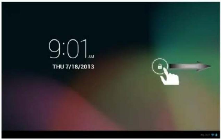 INTENSO TAB 1004 - Entsperren des Displays - 1