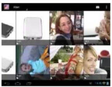 INTENSO TAB 1004 - d) Galeria / galeria deotos (Widget) - 1