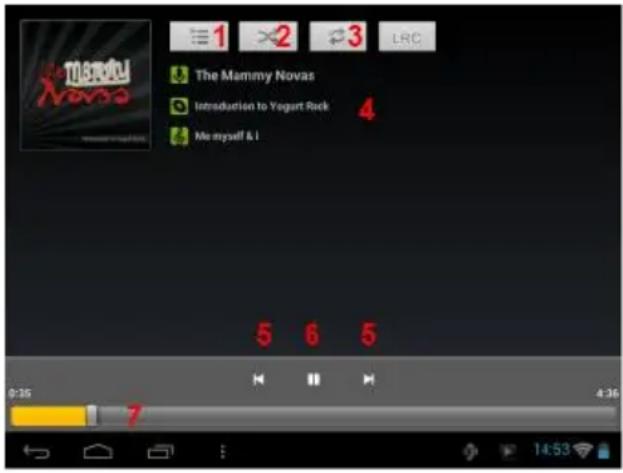 INTENSO TAB 1004 - Playback Screen - 1
