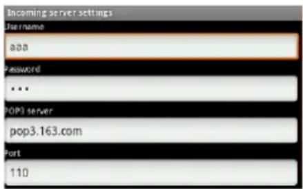 INTENSO TAB 1004 - Instalar a conta de e-mail - 1