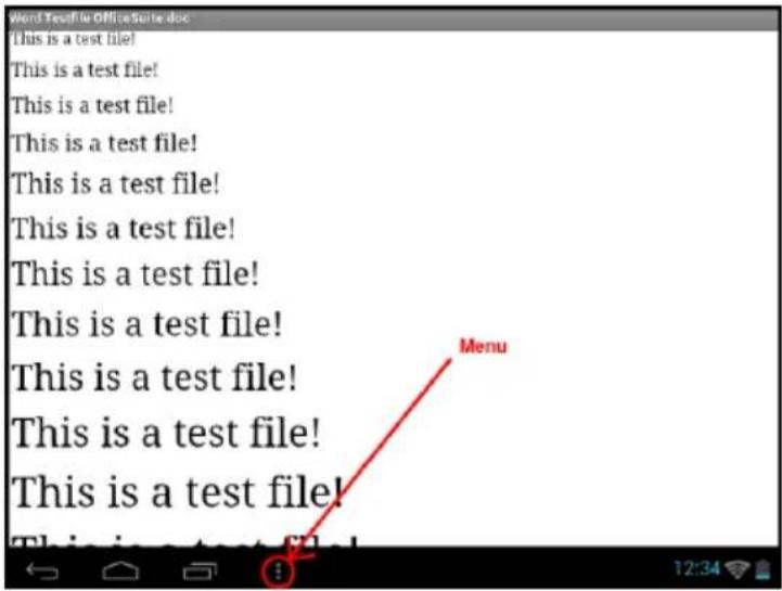 INTENSO TAB 1004 - cc) Lesen von Office Dokumenten - 1