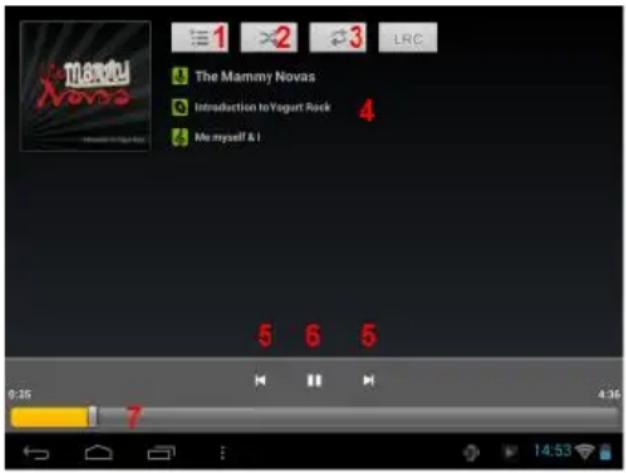INTENSO TAB 1004 - Ecrá de reprodução - 1