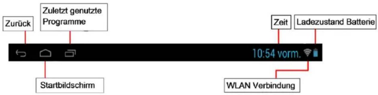 INTENSO TAB 1004 - Statusleiste - 1