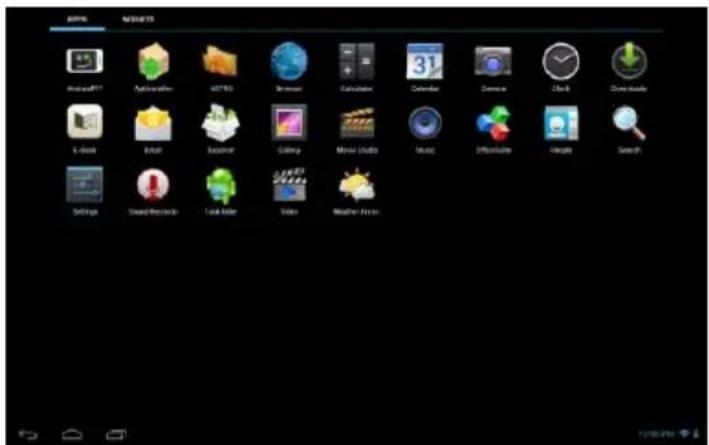 INTENSO TAB 1004 - b) Applications overview - 2